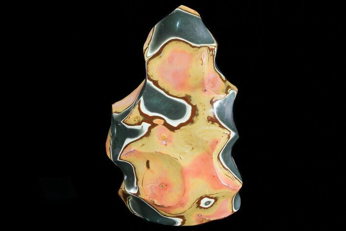 Tall Polychrome Jasper Flame - Lbs #71395